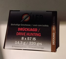 8x57IS Drückjagd-Patronen