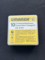 10 Stück alte Umarex Gasp. Cal. 8mm Pistole
