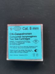 Sehr Starke alte Wadie Gasp. Cal. 8mm Pistole
