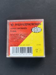 WAdie Pfefferpatronen im Cal. 8mm Pistole