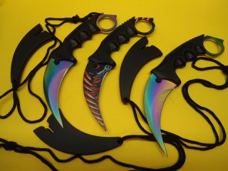3x Karambit Messer Konvolut 43GFG