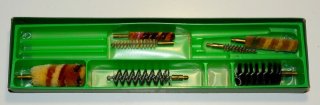 7 Gewehrreinigungsbürsten, Drilling