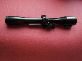 Vintage SCHMIDT & BENDER 6 X 42 Abs. # 1 + BLOCK-Mont. Tubus 28mm Schöner Original Zustand! GERMANY