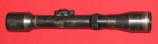 ZF / Zielfernrohr / Stahlglas, ein seltenes RÜDIGER 4 x 81 mit dem Absehen 1