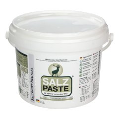 2kg Salzpaste - Wildlockmittel pastös / streichfähig mit Eimer | NEUTRALGeschmack Kirrung, Salzlecke