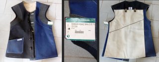 Schießjacke Schießweste aufgelegt Gehmann Gr. 56