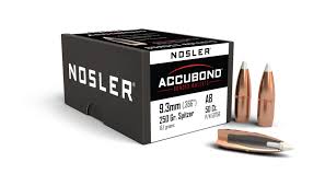 50 Nosler Geschosse .366, 250 grain, ACCUBOND SPITZER, NEU