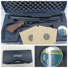 Luftpistole __ GAMO __ SET __ Match LP + Walther Koffer + Zielscheiben + Muni