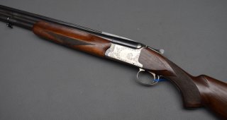Nikko Shadow Bockdoppelflinte BDF, Kaliber 12/70 Einabzug Stahlschrotbeschuss