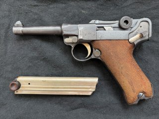 P08 Erfurt 1916 / nummerngleiches Magazin