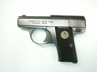 Liliput-Selbstlade-Pistole, Kal. 4,25 mm, Menz Suhl, Modell 1926