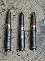 3 x MG 131 Pz.Gr und Splittergesch. DEKO- ORIGINAL WW 2