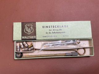 Einstecklauf Lothar Walther für die Pistole P08 im Kaliber 9mmLuger auf .22lr