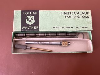 Einstecklauf Lothar Walther für Walther PP 7,65mm auf 4mmM20