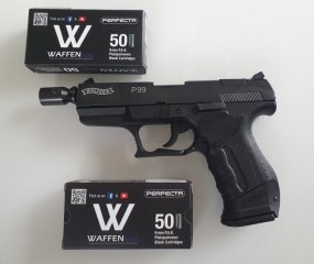 Walther P99 mit 100 Patronen sehr gut