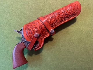VIKING SA HOLSTER BIS 7 ZOLL AUCH DA 357/45 KAL. VERZIERT