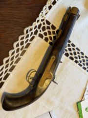JUKAR Steinschlosspistole (Made in Spain) – Sehr niedrige Seriennummer 0000139