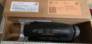 B&T SMG/PDW Compact Schalldämpfer SP5/APC9 etc, Trilug !