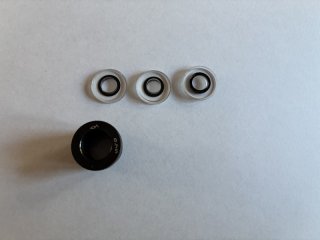 Kornoptik Adlerauge 0,75 dpt, M18 + 3 Klarsichtkorne