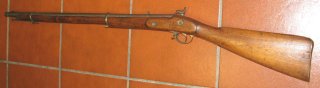 Altes Perkussion Vorderlader Gewehr, wohl mal aus England ?,ca. 15,5mm