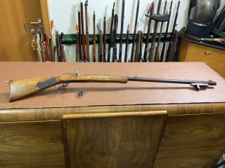 J. Cesinger M.K.T. Erlbach – Vogelbüchse Kaliber 9,5 × 47 R