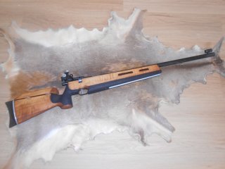 Einzellader, Weihrauch HW660M, KK- Büchse, Diopter