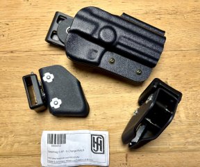 set P226 X Five Holster kydex mit 2 H&S Magazintaschen IPSC / Mehrdistanz