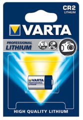 1x VARTA CR2 #6206 Professional Photo Lithium Batterie für Nachtsichtgerät; Taschenlampe; Kameras