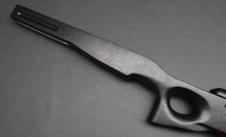 Mosin-Nagant, Target-Lochschaft, Holz, schwarz, verstellbarer Schaft, Neuware