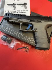 Walther Q5 Match 5" Combo SET Luftpistole