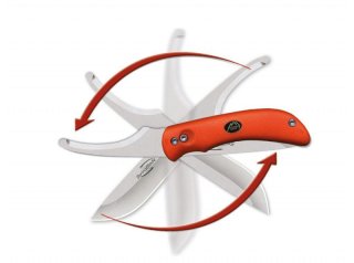 1 x OUTDOOR EDGE Swing Blade Zerwirk / Aubruch Messer mit 2 Klingen: 1 x Aufbruchklinge + 1 x Messer