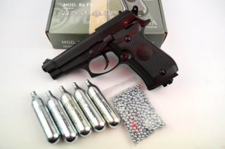 Beretta Modell 84FS* Blow Back * mit Starterset