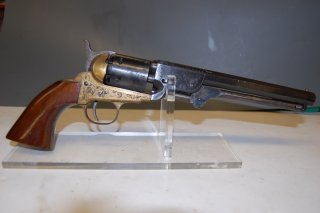 Perkussionsrevolver Hege Colt Reb. Nord/Navy1851 Kal .36SP mit Holzschachtel aus Sammlung