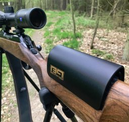 BEARPROOF PRECISION Schafterhöhung Schwarz für alle Schäfte > mit Klettverschluss | inkl. Patronenha
