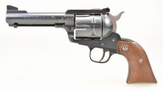 RUGER " New Model Blackhawk " Single - Action Revolver mit 4,75" Lauf Kal .45 Colt