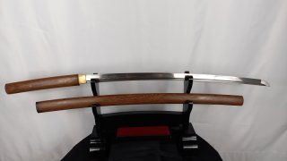 Gefaltetes Shirasaya Katana Schwert Dunkel