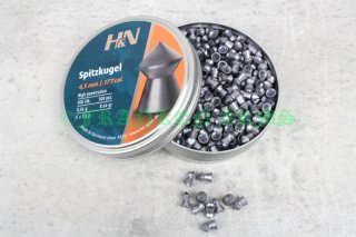 H&N Spitzkugel 4,50mm 500 Stück 24028-01