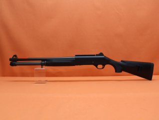 Ha.Flinte 12/76 Benelli M4 Super 90 MC 18,5"/47cm Lauf/ Multichoke/ Festschaft/ Ghost-Ring-Sight