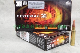 Federal Fusion Tipped .308 Win. 180gr. 11,7g 20 Stück 300F308TFS3