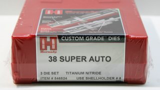 1x HORNADY 3-Die-Set FL Matrizensatz Series II 2 Custom Grade #546524 TITAN .38 SUPER AUTO ( .357 )