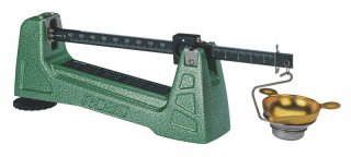 RCBS 98915 Mechanical Scale M500 | Mechanische Balkenwaage, Pulverwaage +/- 0,1g Genauigkeit - 500gr