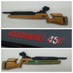 HÄMMERLI 450 *** Überholt *** Match Luftgewehr *** Sniper Umbau *** VOLLE FUNKTION