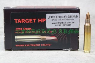GECO Target HP .223 Rem. 52gr. 3,4g 50 Stück 2429344