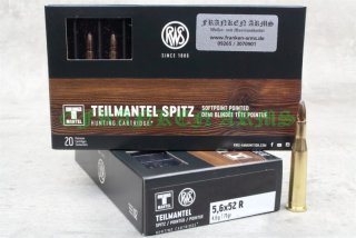 RWS Teilmantel 5,6x52R 71gr. 4,6g 20 Stück 2116863