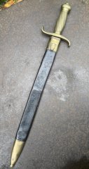Preußen, Artillerie Faschinenmesser M 1849, 1 Garderegiment Potsdam
