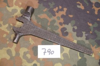 DschK 12,7mm Kombi-Werkzeug russisch Ex-NVA DDR Ostblock Sammlung (790)