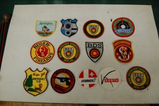 Konvolut 13 x Schießsportsticker