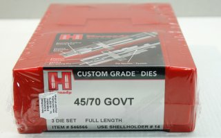 HORNADY 3-Die-Set FL Matrizensatz Custom Grade #546566 Full Length .45/70 GOVT .458 45-70 Government