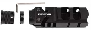 1 x DERYA Kompensator LANG / Long 13,5cm für MK12 Selbstladeflinten 12/70 12/76 Compensator NEU!