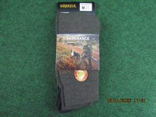 . Härkila Wellington Neopren Socken grün/oliv Gr.M 39-42